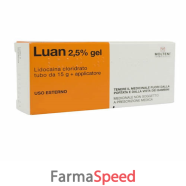 luan -  2,5 % gel tubo da 15 g 