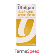 otalgan -  1% + 5% gocce auricolari, soluzione flacone da 6g 