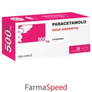 paracetamolo nov - 500 mg compresse 30 compresse in blister pvc/al