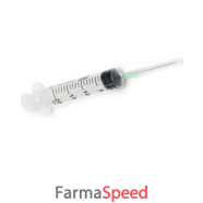 siringa pic da 20 ml 20 gauge 1 1/2 cono eccentrico