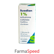 suadian - 10 mg/ml soluzione cutanea flacone 30 ml con nebulizzatore